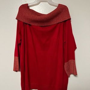 Questions Women’s Red Top Plus size 3x New